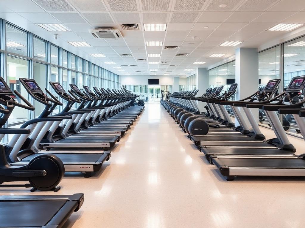 Professional cleaning for gyms and fitness centers